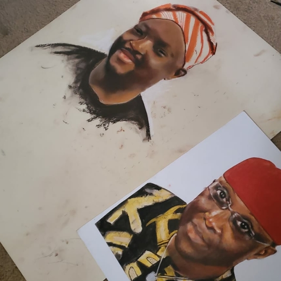 Original hand painted Portraits